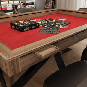 Porte jetons pour accessoires de table de jeux de société créé par Apex Mobilier, entreprise québecoise.
